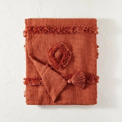 Diamond Pattern Woven Shag Throw Blanket - Opalhouse™ Designed With Jungalow™ 6 Diamond Pattern Woven Shag Throw Blanket - Opalhouse™ Designed With Jungalow™ - Image 4