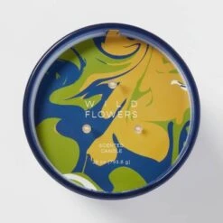 28oz Glass Wildflowers Candle Blue - Opalhouse™ -Opalhouse Homeware GUEST 10b97f8f e2e9 465e 9bb9 54d91fb01691