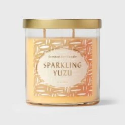 Lidded Glass Jar Candle Sparkling Yuzu - Opalhouse™ -Opalhouse Homeware GUEST 18fdf501 b6b7 4c07 9045 290aa3a8a15a