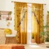 2pk Light Filtering Doorway Embroidery Window Curtain Panels Gold - Opalhouse™ Designed With Jungalow™ -Opalhouse Homeware GUEST 2030c029 c573 4efb bc23 d3f6545698fa