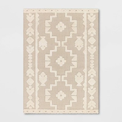 Outdoor Rug Tufted Cream - Opalhouse™ 7 Outdoor Rug Tufted Cream - Opalhouse™ - Image 5