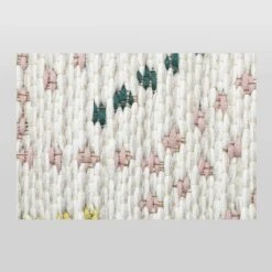7'x10' Multi Dot Fringed Rectangular Woven Outdoor Area Rug Multicolor - Opalhouse™