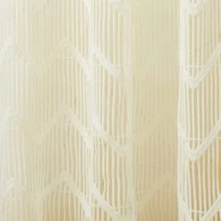 1pc 50"x84" Sheer Zig Zag Macrame Curtain Panel Cream - Opalhouse™ Designed With Jungalow™ -Opalhouse Homeware GUEST 453c4af7 309c 4148 8efd 84874224d2bb