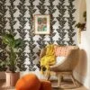Botanical Leaf Peel And Stick Wallpaper Black/White - Opalhouse™ Designed With Jungalow™ -Opalhouse Homeware GUEST 4e33c7e9 90a0 436a 87ca 5d5bd5ee650a