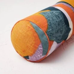 Oversized Bolster Jungalow Geo Print Decorative Throw Pillow - Opalhouse™ Designed With Jungalow™ -Opalhouse Homeware GUEST 5aa9be7d 8eb7 4ad5 8c89 d5effbd06856