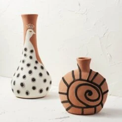 Spiral Shell Terracotta Vase Brown - Opalhouse™ Designed With Jungalow™ -Opalhouse Homeware GUEST 5c2b58ed 0b3f 454c 91fa 9f37f0275e13