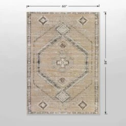 5'x7' Sunset Moroccan Tapestry Rectangular Woven Outdoor Area Rug Light Brown - Opalhouse™ -Opalhouse Homeware GUEST 600501e1 0d8a 42f2 9afb 1f6245befe8b