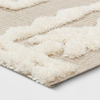 Outdoor Rug Tufted Cream - Opalhouse™ 3 Outdoor Rug Tufted Cream - Opalhouse™
