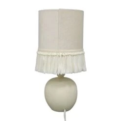 Small Table Lamp With Fringe Shade Off-White (Includes LED Light Bulb) - Opalhouse™ Designed With Jungalow™ -Opalhouse Homeware GUEST 6a5a28fb 40e2 4ccf aad5 699d151bc234