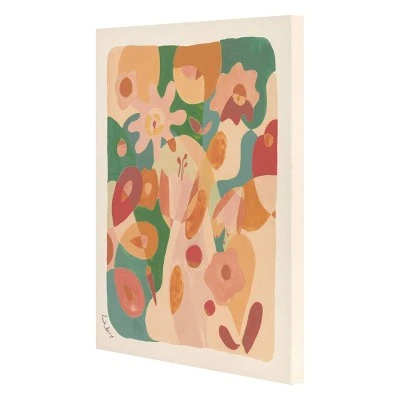 24" X 30" Floral Abstract Unframed Wall Canvas Green - Opalhouse™ Designed With Jungalow™ 7 24" X 30" Floral Abstract Unframed Wall Canvas Green - Opalhouse™ Designed With Jungalow™ - Image 5