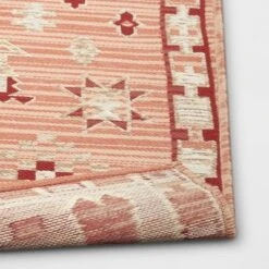 5'x7' Tapestry Rectangular Woven Outdoor Area Rug Red/Pink - Opalhouse™ -Opalhouse Homeware GUEST 77b641b6 dcd1 40f9 b161 7be739e1e714