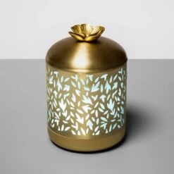 200ml Metal Flower Cutout Color-Changing Oil Diffuser Gold - Opalhouse™ -Opalhouse Homeware GUEST 79f633fb 24ef 4306 8f5c 08721e2e4a3a