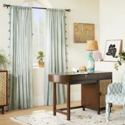 Palermo Desk Daisy Webbing Brown - Opalhouse™ Designed With Jungalow™