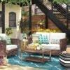 7' X 10' Soft Moroccan Woven Tapestry With Double Knot Fringe Outdoor Rug Teal - Opalhouse⢠1 7' X 10' Soft Moroccan Woven Tapestry With Double Knot Fringe Outdoor Rug Teal - Opalhouse⢠-Opalhouse Homeware GUEST 7d380799 d346 43fd 870c d989241f86ee