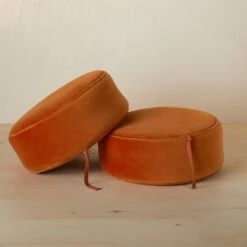 Olivia Round Pouf Rust - Opalhouse™ Designed With Jungalow™ -Opalhouse Homeware GUEST 82af329b 8f41 4a0d 911f baedd52777c2