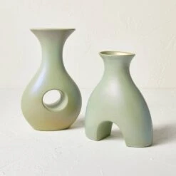 10" Ceramic Vase - Opalhouse™ Designed With Jungalow™ -Opalhouse Homeware GUEST 86608fc9 d7d0 4106 87d5 cb4856ac458c