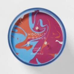 28oz Glass Moonlit Hibiscus Candle Light Blue - Opalhouse™ 7 28oz Glass Moonlit Hibiscus Candle Light Blue - Opalhouse™ -Opalhouse Homeware GUEST 9562dc6d 4e42 481c 91d9 1f68f9f8ac72