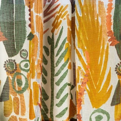 1pc Sheer Burnout Window Curtain Panel - Opalhouse™ Designed With Jungalow™ 5 1pc Sheer Burnout Window Curtain Panel - Opalhouse™ Designed With Jungalow™ - Image 3