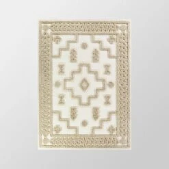 Outdoor Rug Tufted Geo Cream - Opalhouse™ -Opalhouse Homeware GUEST a7e5d6af 4855 4790 9c68 5d585cfbfbb6