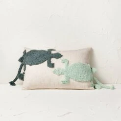 Two Lizard Punch Needle Lumbar Throw Pillow - Opalhouse™ Designed With Jungalow™ 11 Two Lizard Punch Needle Lumbar Throw Pillow - Opalhouse™ Designed With Jungalow™ -Opalhouse Homeware GUEST b928f6a8 8ca3 4efd 8799 466299a95a4e