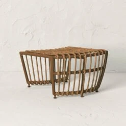 Topanga Club Chair With Ottoman - Blue/Brown - Opalhouse™ Designed With Jungalow™ -Opalhouse Homeware GUEST bb0fc57f 6257 4edf bee0 36cd1ab7978e