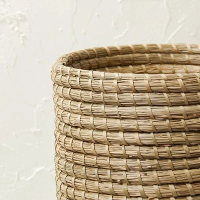 Seasgrass And Bamboo Woven Pedestal Vase - Opalhouse™ Designed With Jungalow™ 4 Seasgrass And Bamboo Woven Pedestal Vase - Opalhouse™ Designed With Jungalow™ - Image 2