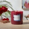 28oz Glass Sandalwood Rose Candle Burgundy - Opalhouse™ -Opalhouse Homeware GUEST c434c36f 9024 4a6b a515 9b2129a653a9