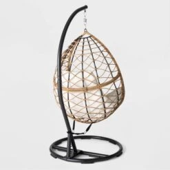 Britanna Patio Hanging Egg Chair - Natural - Opalhouse™ -Opalhouse Homeware GUEST c4bd566e 91c6 4884 8a0e b0fad9b51e63