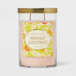 Glass Jar Mango Coconut Candle - Opalhouse™ -Opalhouse Homeware GUEST d5df7935 c4d2 412c 8399 c3cca94db9a0