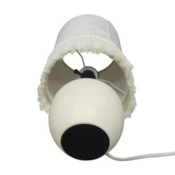 Small Table Lamp With Fringe Shade Off-White (Includes LED Light Bulb) - Opalhouse™ Designed With Jungalow™ -Opalhouse Homeware GUEST d90258f8 fdb3 4965 9481 654431d459c8