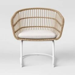 Southport 3pc Motion Patio Chat Set With Metal Legs - Natural/White - Opalhouse™ -Opalhouse Homeware GUEST ea1d8bdf f36f 42af a1fd 69e5c21c1649