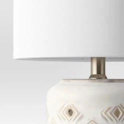 Diamond Cutout Table Lamp With Lit Base - Opalhouse™ -Opalhouse Homeware GUEST ebfdc117 179d 4c3b 9542 6da531d7162d