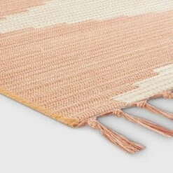 7'x10' Tapestry Rectangular Woven Outdoor Area Rug Rust - Opalhouse™