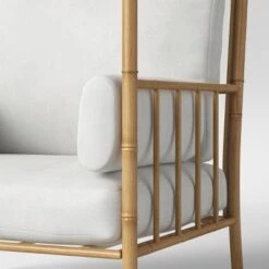 Calla Canopy Patio Accent Chair - White - Opalhouse™ -Opalhouse Homeware GUEST f9156d93 25d0 4177 a742 bcdf64729fd2