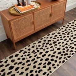 Daffodil Leopard Print Woven Rug - Threshold™ -Opalhouse Homeware GUEST fd7ce3b6 e6f3 40a7 83d7 ec02ffd3ec0b